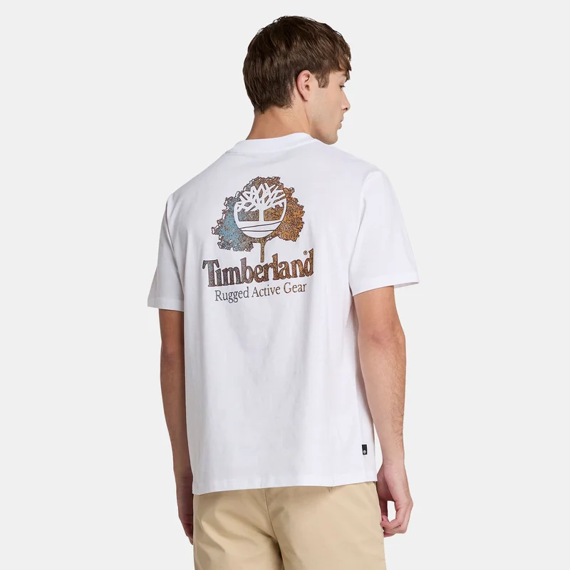 Timberland Men's Rugged Active Gear Graphic T-Shirt